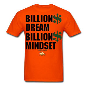 Billion Dollar Dream Men's T-Shirt - orange