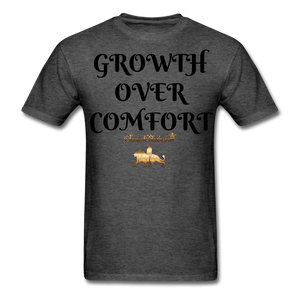 Growth Over Comfort  Classic T-Shirt - heather black