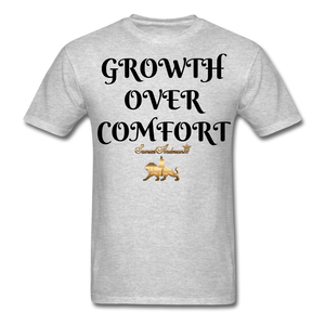 Growth Over Comfort  Classic T-Shirt - heather gray