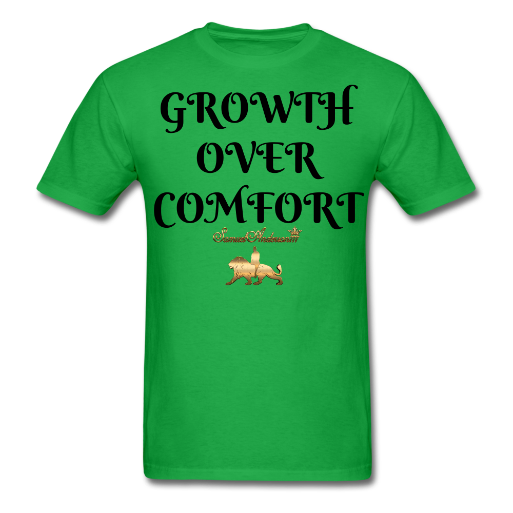Growth Over Comfort  Classic T-Shirt - bright green