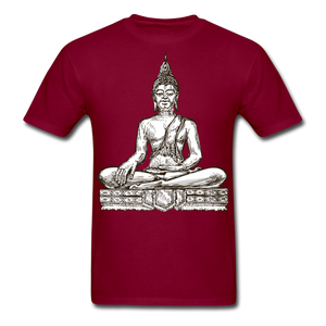 Higher Vibrations  Men's T-Shirt - burgundy