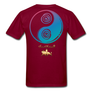 Higher Vibrations  Men's T-Shirt - burgundy