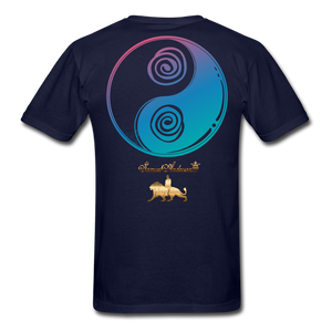 Higher Vibrations  Men's T-Shirt - navy