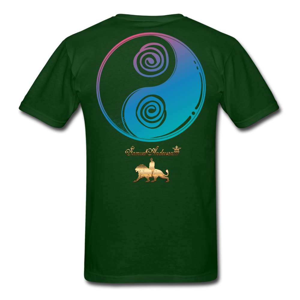 Higher Vibrations  Men's T-Shirt - forest green