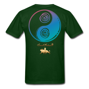 Higher Vibrations  Men's T-Shirt - forest green