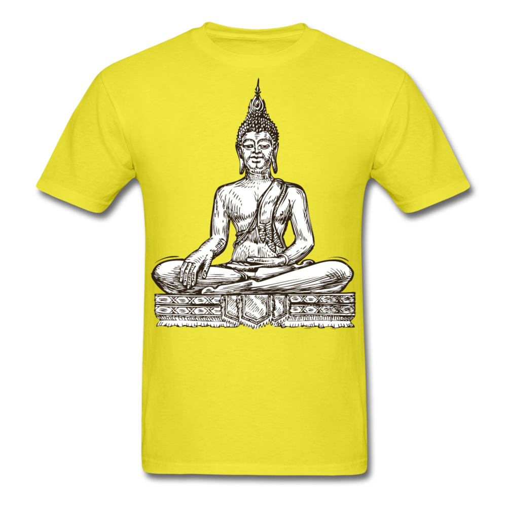Higher Vibrations  Men's T-Shirt - yellow
