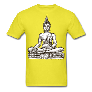 Higher Vibrations  Men's T-Shirt - yellow