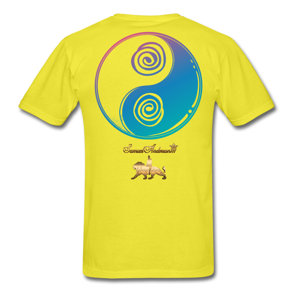 Higher Vibrations  Men's T-Shirt - yellow