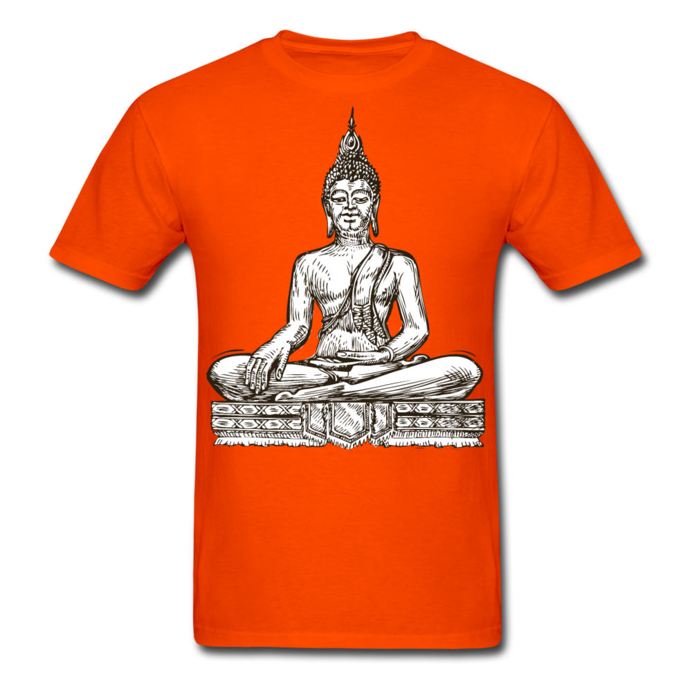 Higher Vibrations  Men's T-Shirt - orange