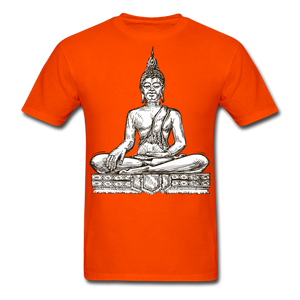 Higher Vibrations  Men's T-Shirt - orange