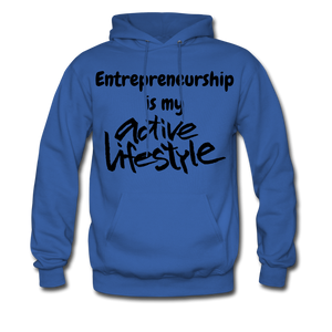 My Active Lifestyle Men's Hoodie - royal blue