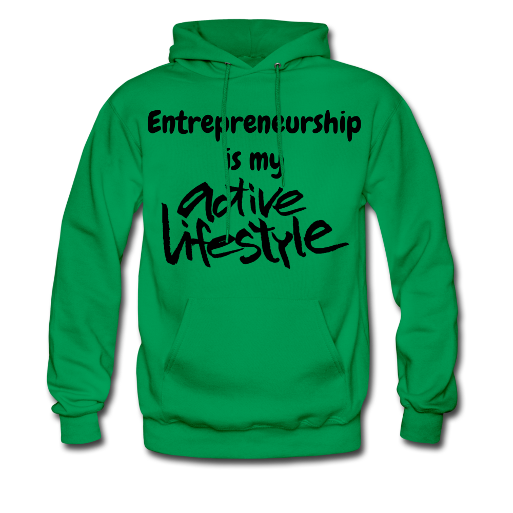 My Active Lifestyle Men's Hoodie - kelly green