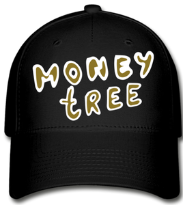 Money Tree Baseball Cap - black