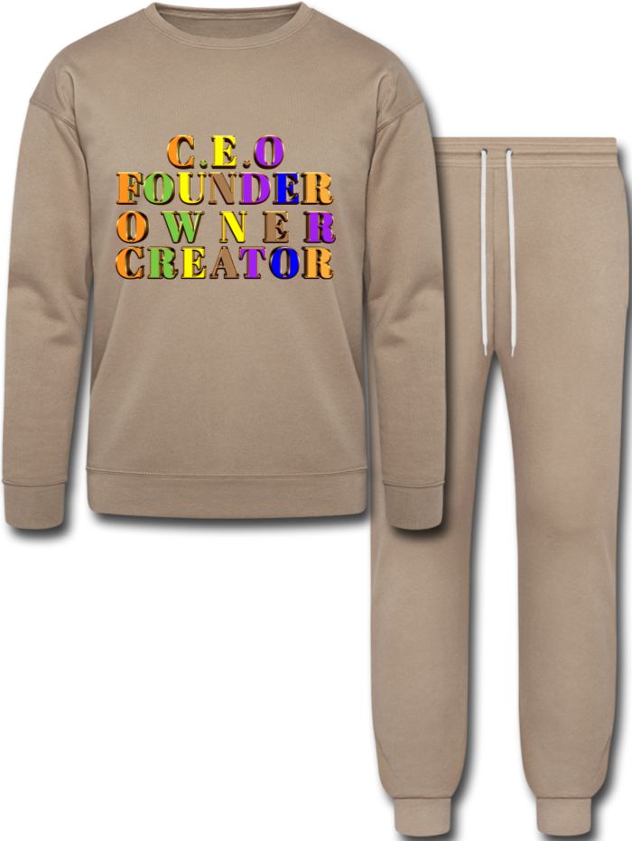 Ceo.Founder.Owner.Creator Lounge Wear Set - tan