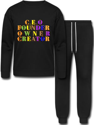 Ceo.Founder.Owner.Creator Lounge Wear Set - black